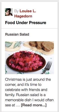 Russian Salad Recipe up at ManilaSpeak.com